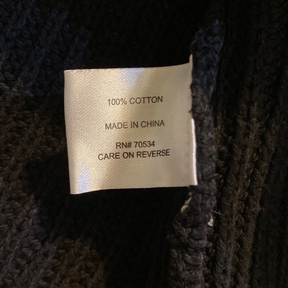 Orvis Weathered Patchwork 1/4 Button Sweater - image 8